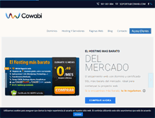 Tablet Screenshot of cowabi.com